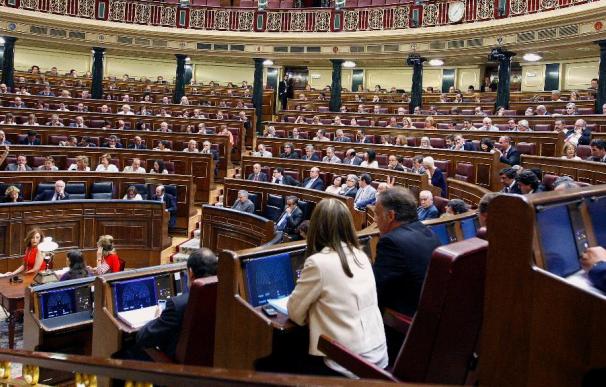El Congreso convalida la reforma de la ley de cajas con los votos del PP y del PSOE