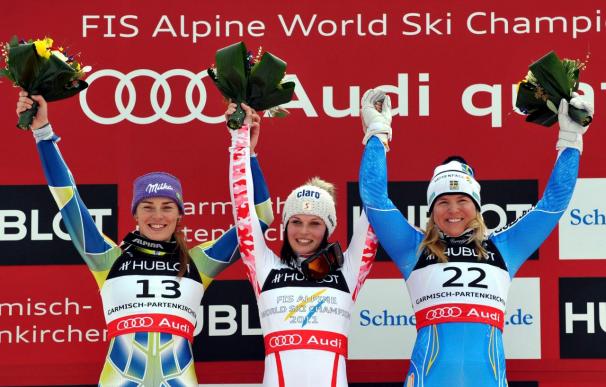 Fenninger gana la supercombinada de esquí alpino, Austria lidera y Paerson asombra