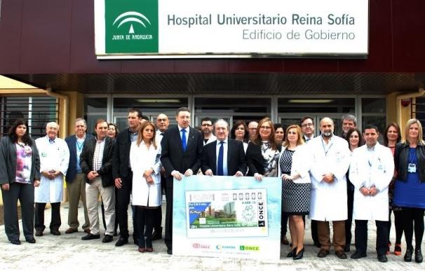 La ONCE dedica al 40 aniversario del Hospital Universitario Reina Sofía su cupón del 4 de abril