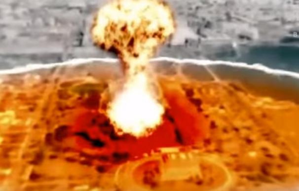 Corea del Norte amenaza en un vídeo con una explosión atómica sobre Washington