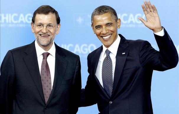 Mariano Rajoy consiguió arrancar a Barack Obama su mejor sonrisa