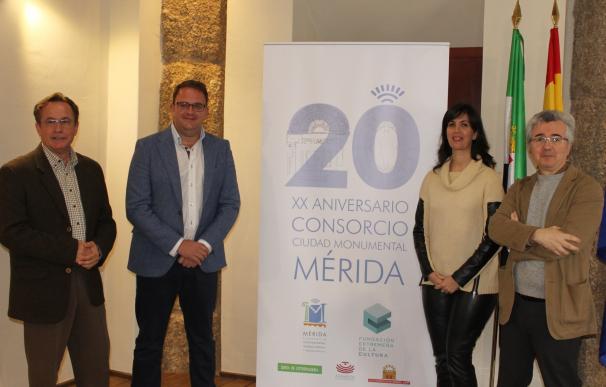 El Consorcio de Mérida celebra sus 20 años de existencia con un programa que pretende aumentar el conocimiento del mismo