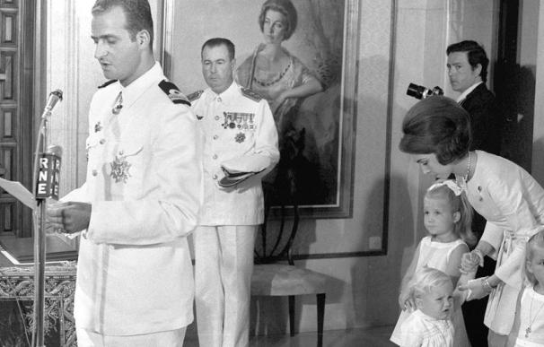Don Juan Carlos acepta la sucesión a la Jefatura del Estado el 23 de julio de 1969