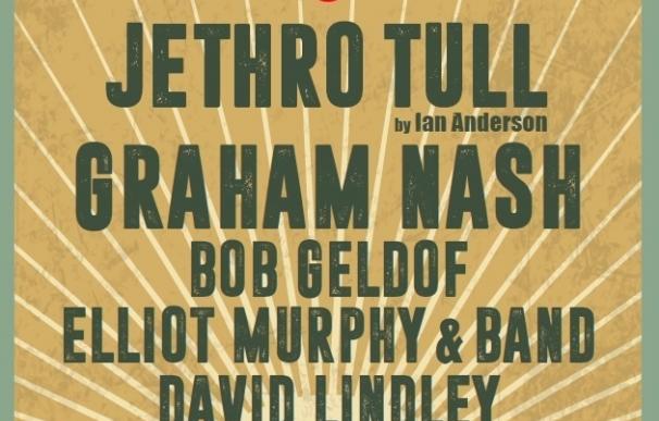 Jethro Tull, Graham Nash, Bob Geldof y Elliott Murphy, en el Music Legends Festival 2016