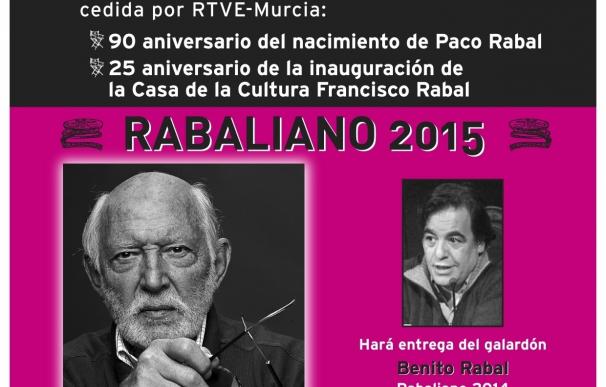 Nombran este sábado a Álvaro de Luna 'Rabaliano 2015'
