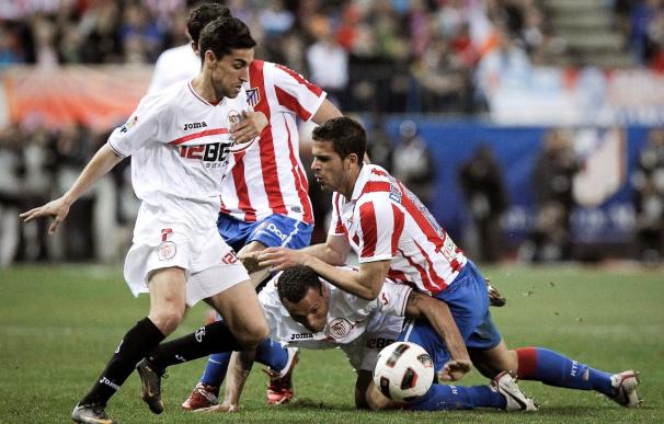 2-2. Atlético y Sevilla igualan en un duelo trepidante