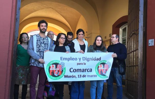 Podemos respalda la marcha convocada en Morón este domingo "por el empleo y la dignidad" de la comarca
