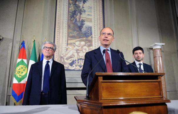 Letta acepta "con reservas" el encargo de formar el Gobierno de Italia