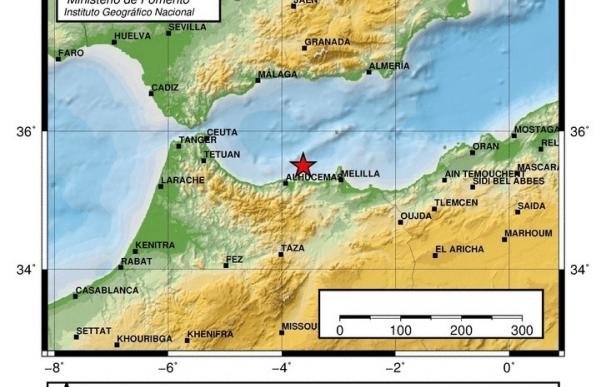 El terremoto de 4,5 esta madrugada en Alhucemas se suma a los más de 1.680 registrados en la zona desde finales de enero