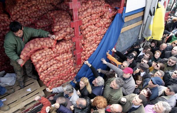 Los agricultores griegos evitan a los intermediarios para abaratar sus productos