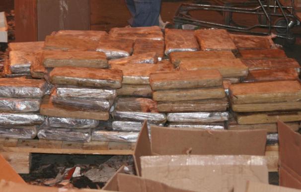Cae una red de "narcos" e intervenidos 50 kilos de cocaína en gambas congeladas