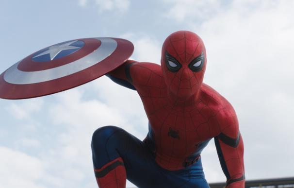 Spider-Man (Tom Holland), en el tráiler de 'Capitán América: Civil War'