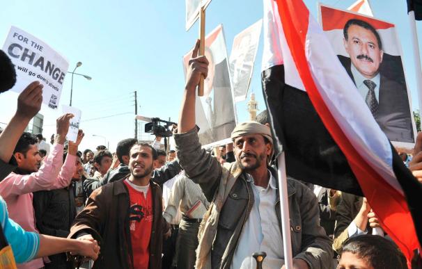 Segundo día de protestas políticas contra el presidente yemení
