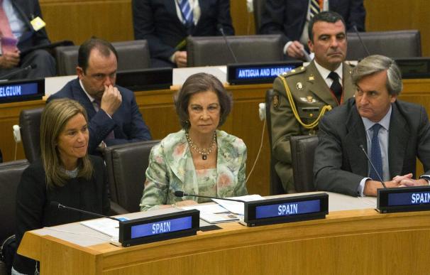 La reina Sofía dice que España es "un socio fiable y comprometido" de la ONU