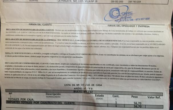Afectados por el cierre de OGC llaman a ecuatorianos en España y Europa a unirse y reclamar