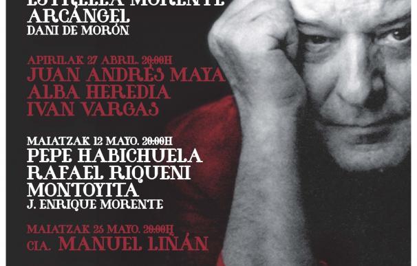 La undécima edición de Flamenco BBK recordará la figura del fallecido cantaor granadino Enrique Morente