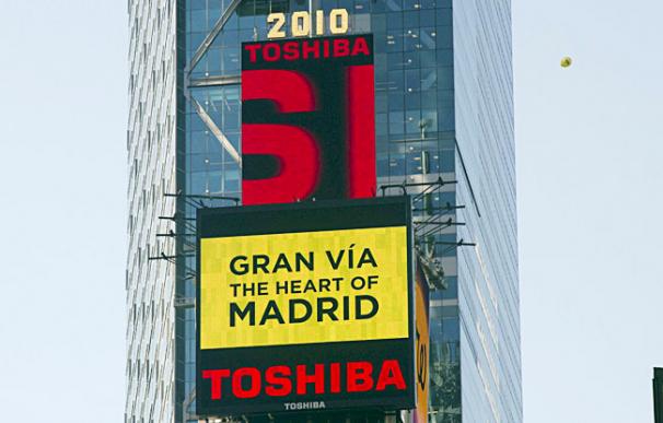 Una imagen de uno de los globos del Ayuntamiento de Madrid - EFE