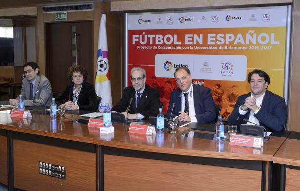 LaLiga y la Universidad de Salamanca se unen para "difundir la cultura a través del deporte"