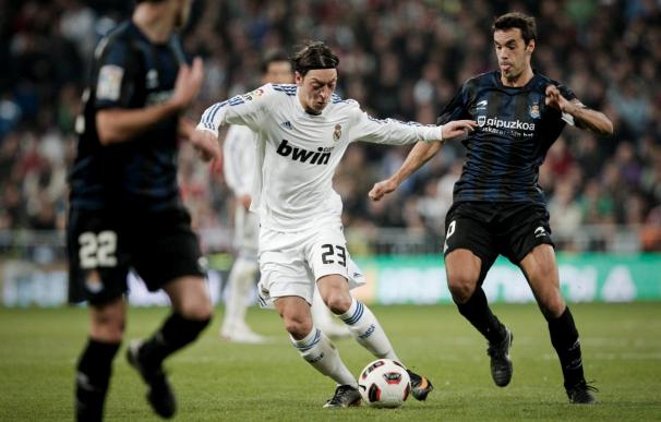 El alemán Mesut Özil, en un partido del Real Madrid