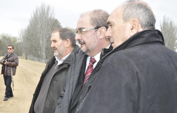 El Gobierno de Aragón subvencionará cultivos junto al Ebro