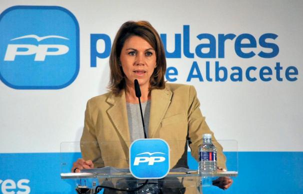 Cospedal subraya que "el PP tiene la llave para sacar a España del baúl del fracaso"