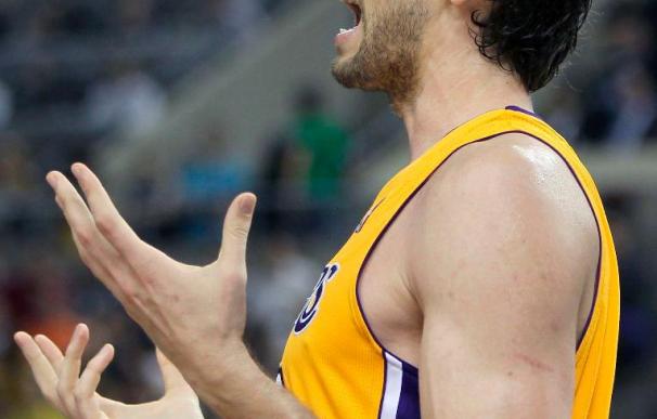 Pau Gasol cree que los Lakers son favoritos, "pero no ganar otro anillo no sería un fracaso"