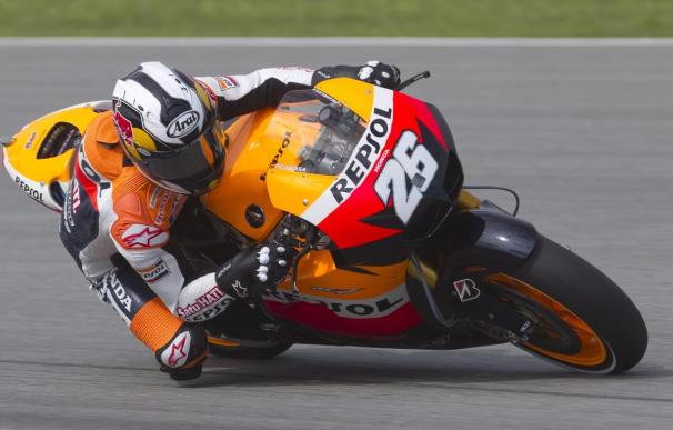 Dani Pedrosa se reivindica en la segunda jornada de los entrenamientos de MotoGP