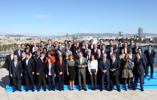 Rajoy reúne a su Comité Ejecutivo en Barcelona en apoyo de Sánchez Camacho