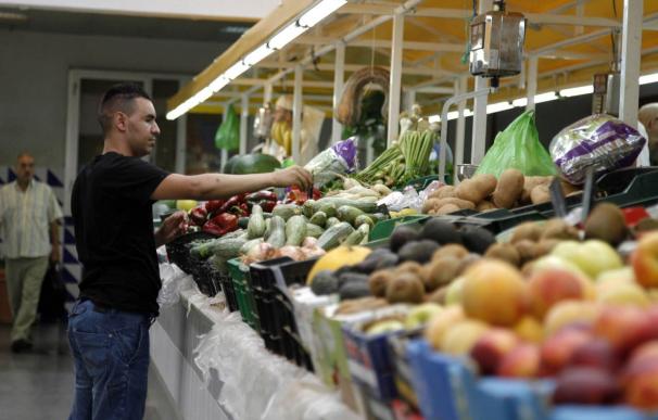 Los precios de la alimentación disminuyeron un 0,6 por ciento en el tercer trimestre