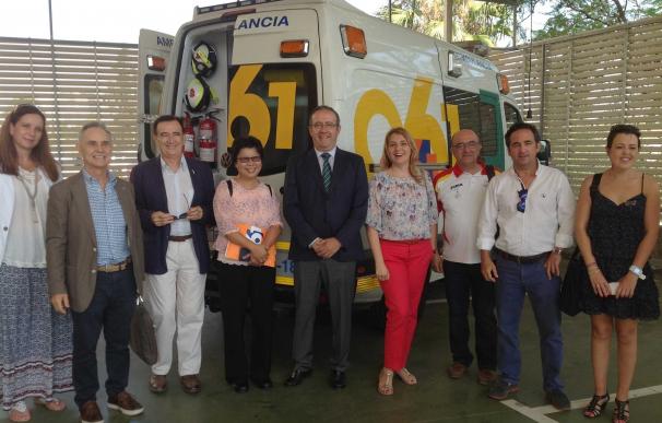 Miembros del comité de Juegos Mundiales de Deportistas Trasplantados visitan la Empresa Publica de Emergencias