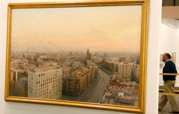 La obra "Madrid desde Torres Blancas", de Antonio López, uno de los atractivos de ARCO