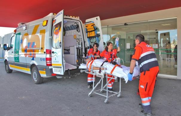 La Junta asegura que la ambulancia para atender al paciente de Manzanilla tardó 26 minutos en llegar