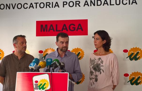 Maíllo (IU) reclama al PSOE que pida perdón por "los empleos prometidos" para el anillo ferroviario de Antequera