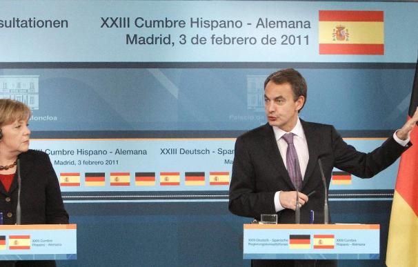 Merkel dice que España ha hecho su deberes y va por muy bien camino