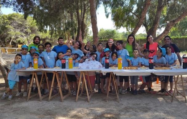Más de 220 niños de familias necesitadas participan en los campamentos de la ONG 'Melilla Acoge'