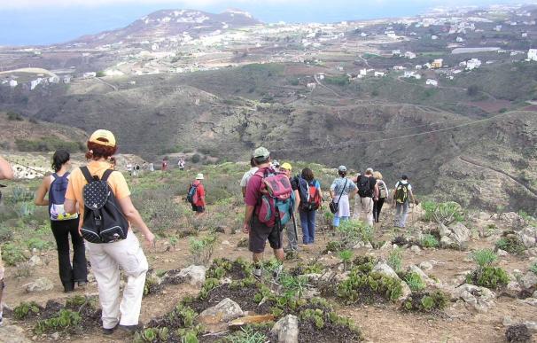 Turcón pide una ordenanza que proteja los caminos tradicionales de Santa María de Guía (Gran Canaria)