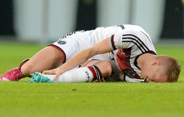 El alemán Marco Reus se pierde el Mundial y será sustituido por el defensa Mustafi