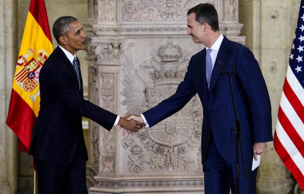 Barack Obama: "Mis hijas aman España, la próxima visita será mucho más larga"