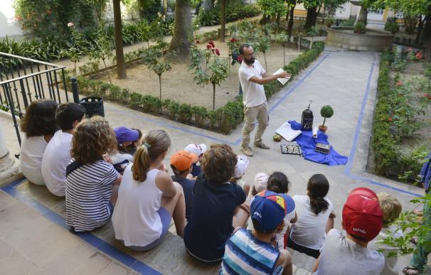 Arranca el programa de actividades didácticas para niños del Alcázar 'Tu palacio de verano'