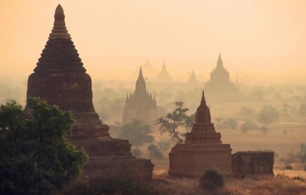 Ruinas de Bagan, en Myanmar