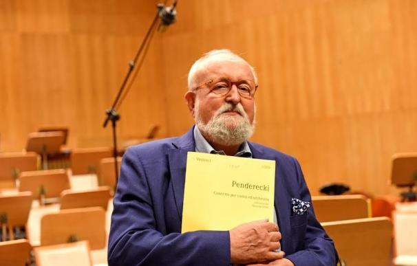 El maestro Krzyzstof Penderecki imparte hoy un concierto-conferencia en Santander