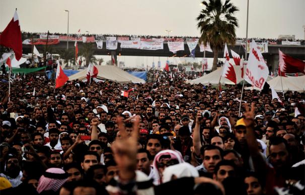 Los manifestantes vuelven a tomar las calles de la capital de Bahréin