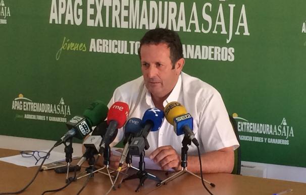 APAG Extremadura Asaja cifra en 16 millones de euros la cantidad para hacer frente a las pérdidas de los agricultores