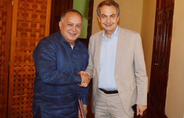 El vicepresidente del PSUV traslada a Zapatero la disposición del Gobierno a dialogar con la oposición