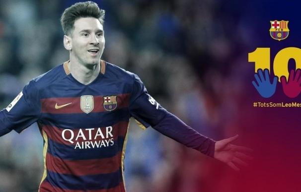 Técnicos de Hacienda piden al Barça que retire la campaña de apoyo a Messi