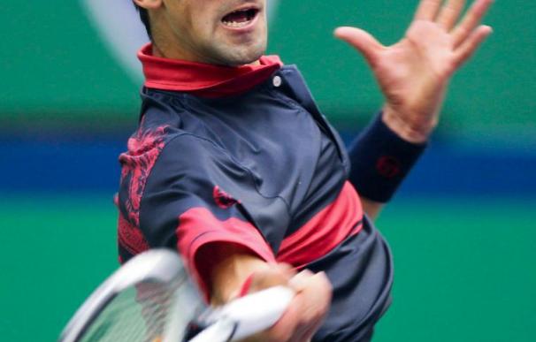 El serbio Novak Djokovic vence al español Guillermo García López en cuartos del torneo de Shanghai
