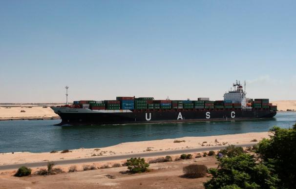 Los dos buques de guerra iraníes cruzarán el lunes el canal de Suez