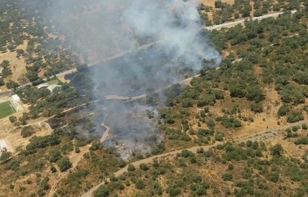 Declarado un incendio forestal en el paraje las Cañadas de El Ronquillo