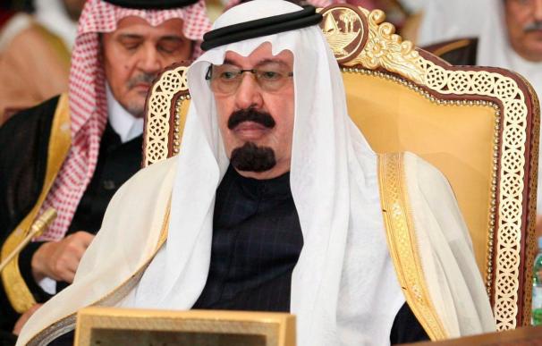 El rey saudí Abdalá bin Abdulaziz en una imagen de archivo