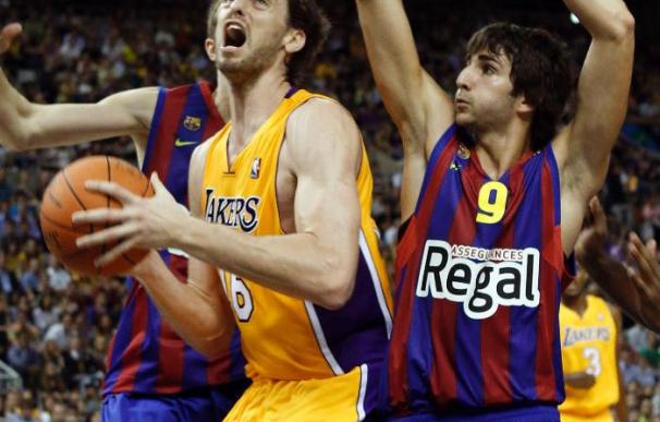 El Barcelona tumba a los Lakers